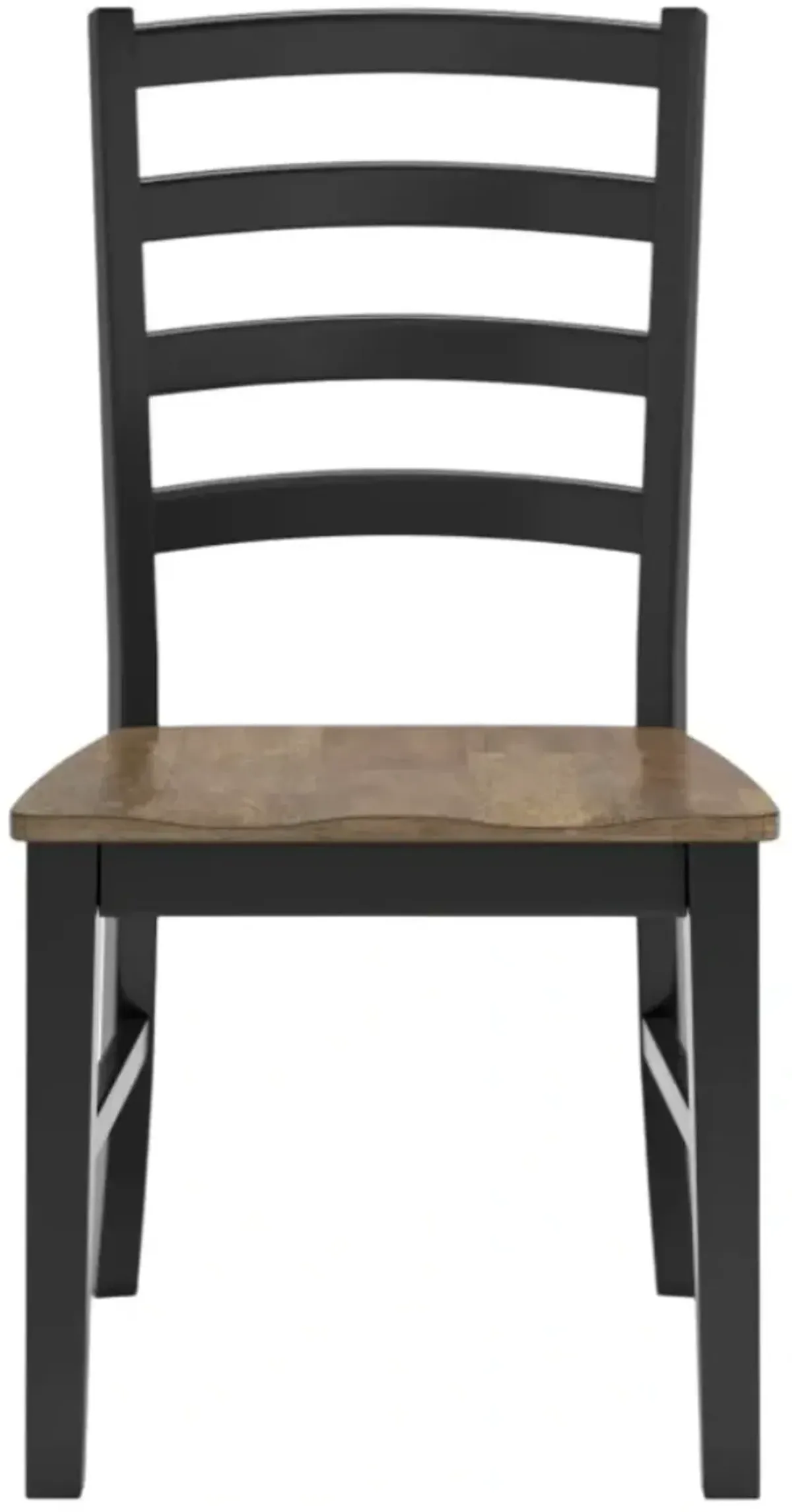 Signature Design by Ashley® Wildenauer Black/Brown Dining Side Chair Set
