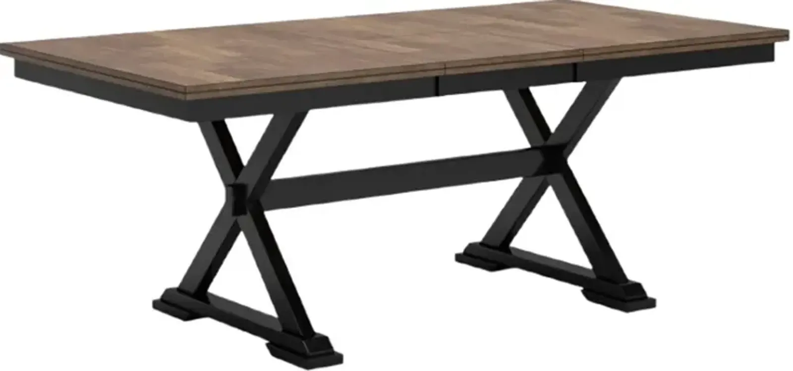 Signature Design by Ashley® Wildenauer Brown Dining Table with Black Base