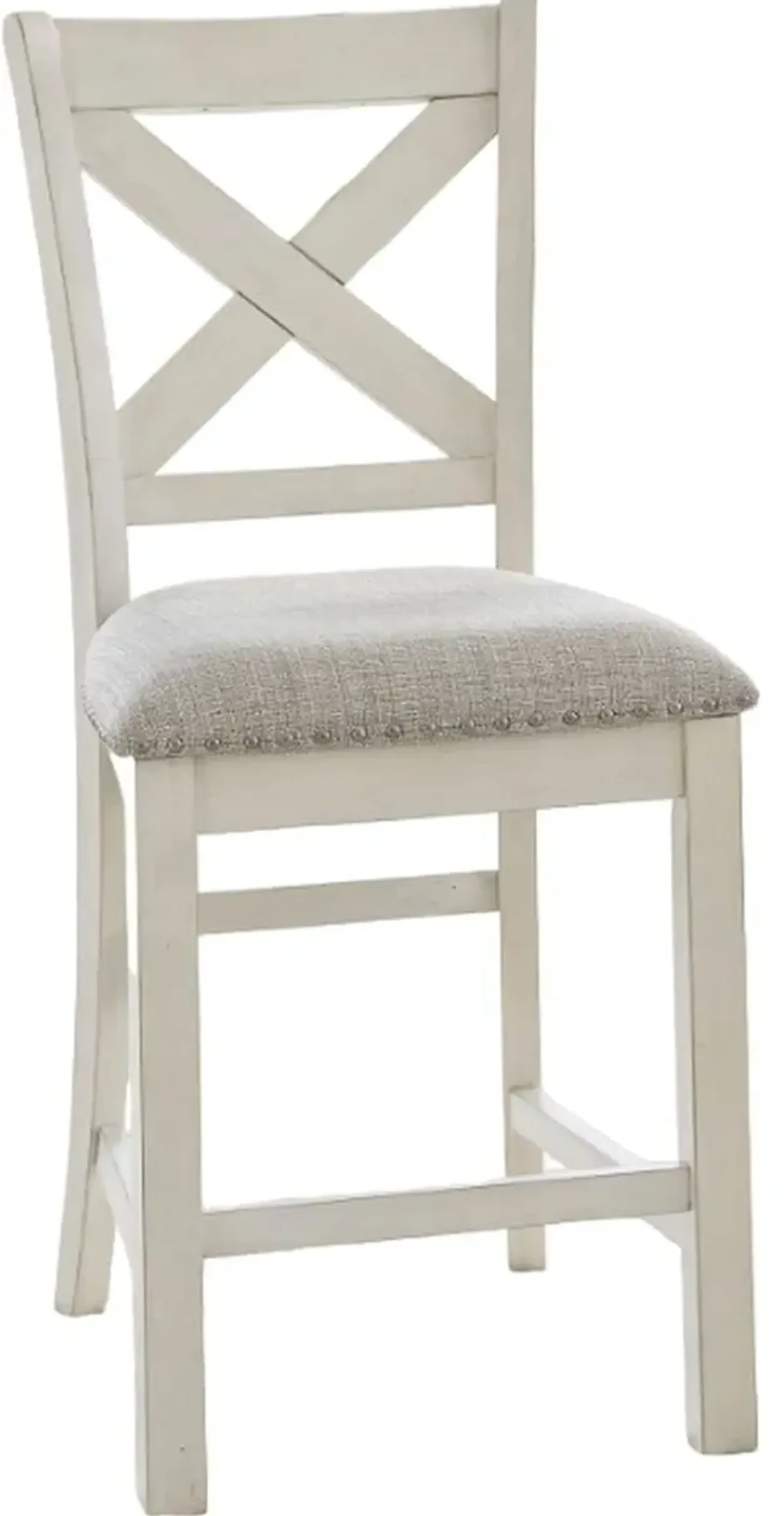 Signature Design by Ashley® Robbinsdale Antique White Stool