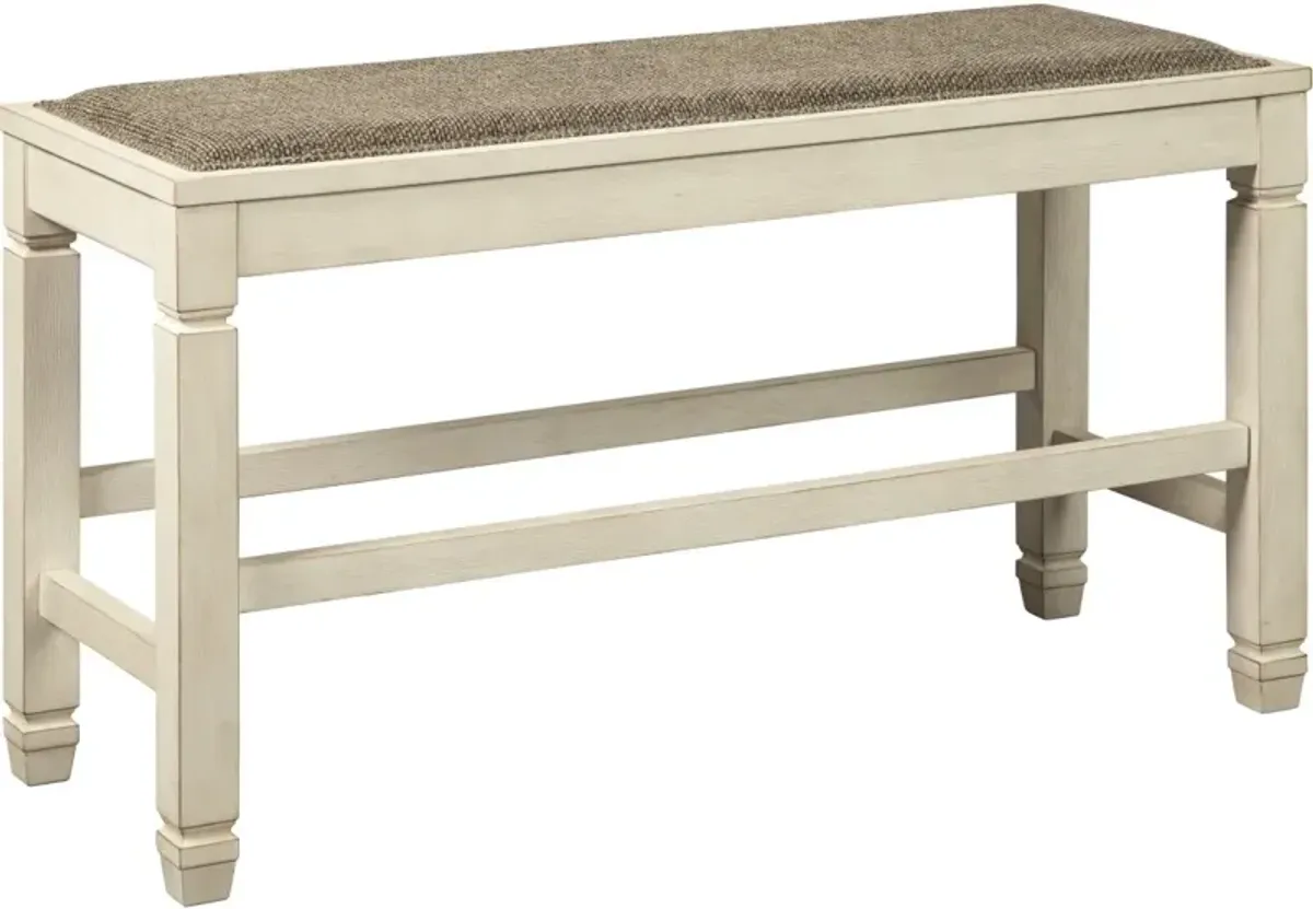 Signature Design by Ashley® Bolanburg Two-Tone Counter Height Dining Bench