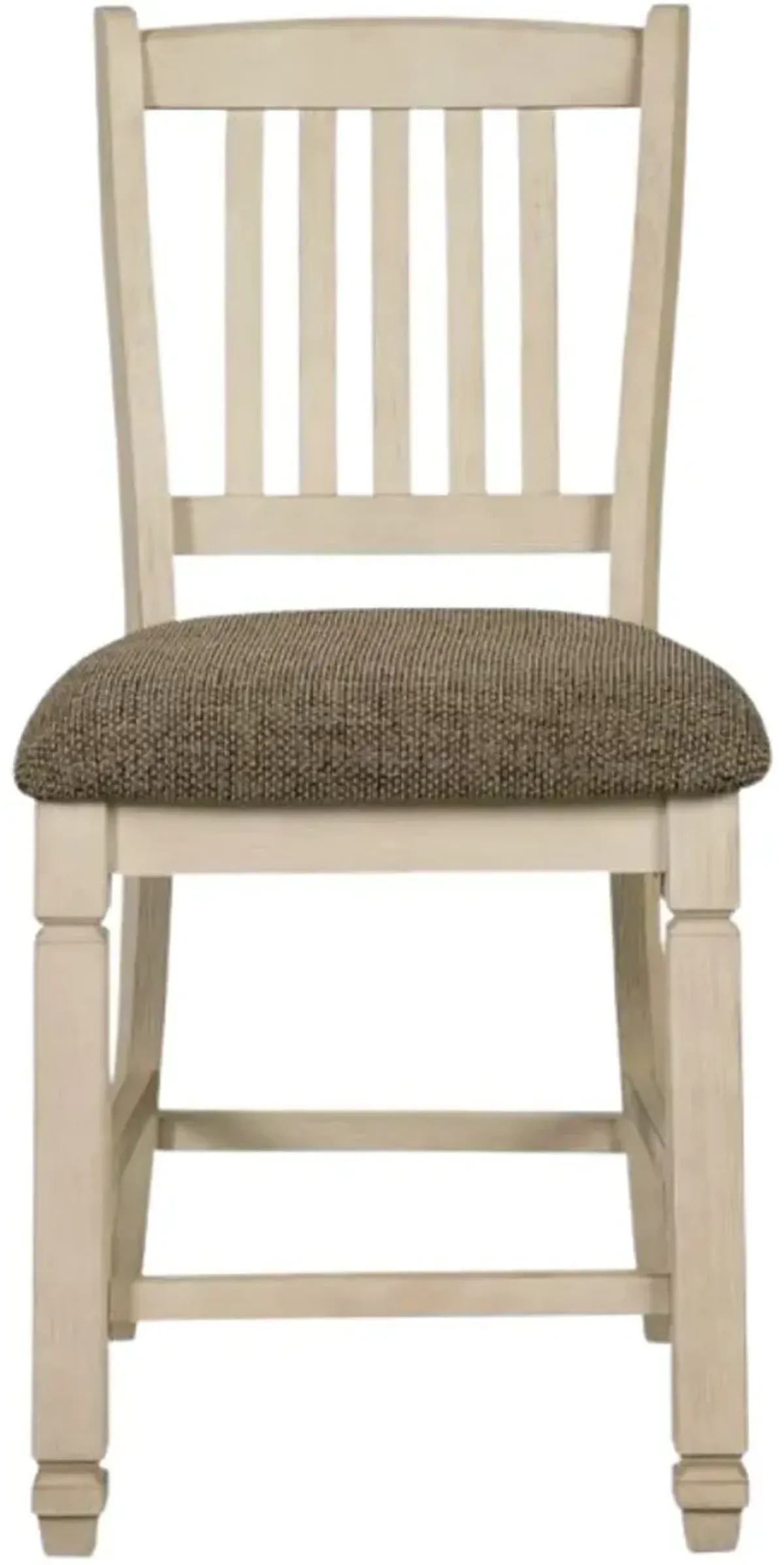 Signature Design by Ashley® Bolanburg Two-tone Upholstered Bar Stool - Set of 2