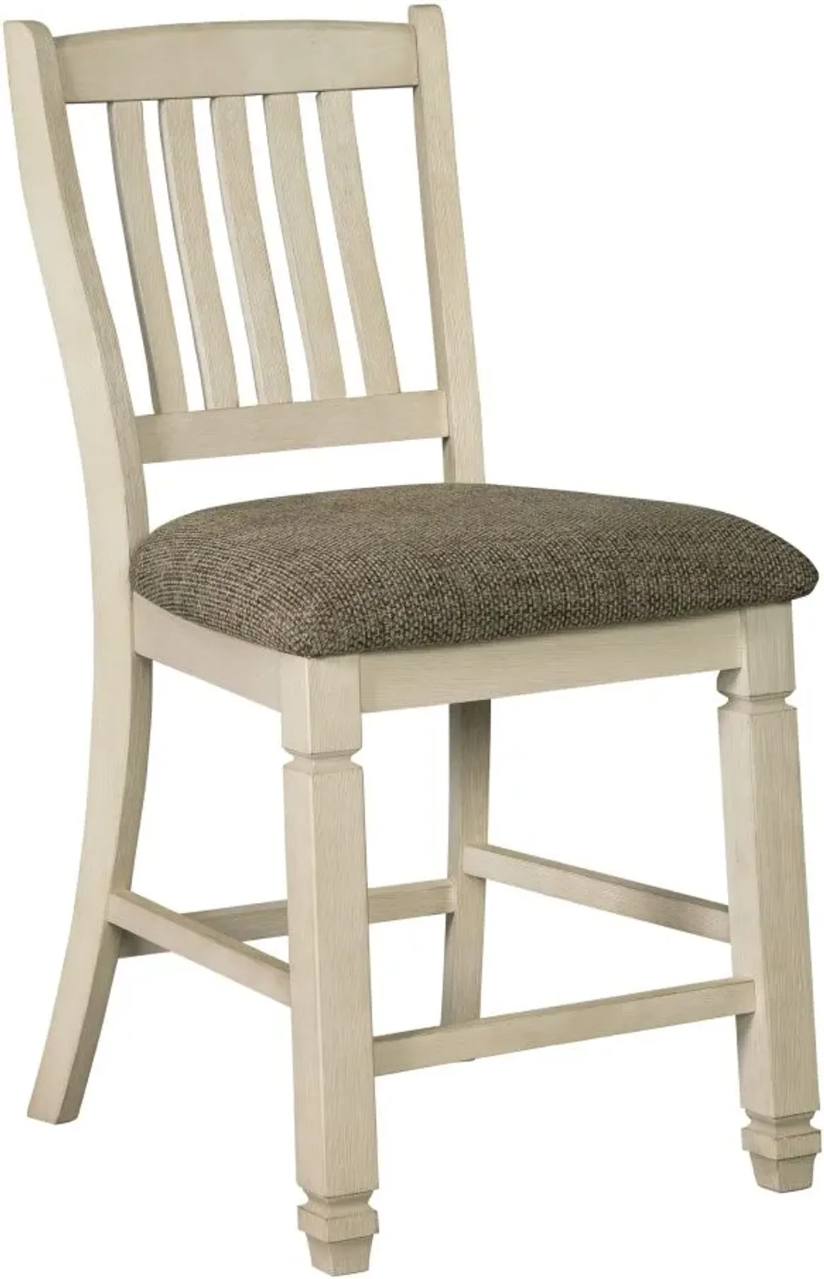 Signature Design by Ashley® Bolanburg Two-tone Upholstered Bar Stool - Set of 2