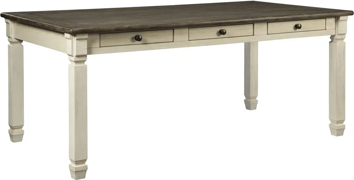 Signature Design by Ashley® Bolanburg Rectangular Two-Tone Dining Room Table