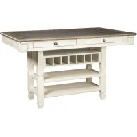 Signature Design by Ashley® Bolanburg Two-tone Rectangular Counter Height Dining Table