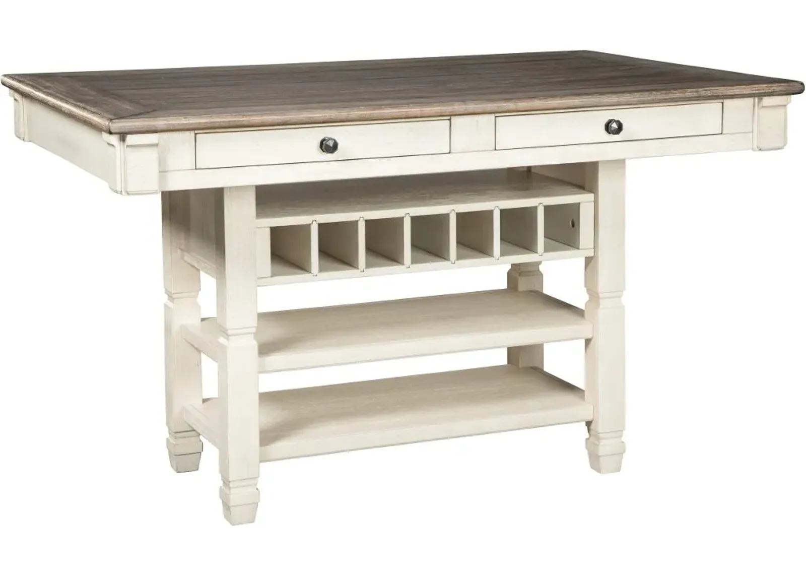 Signature Design by Ashley® Bolanburg Two-tone Rectangular Counter Height Dining Table