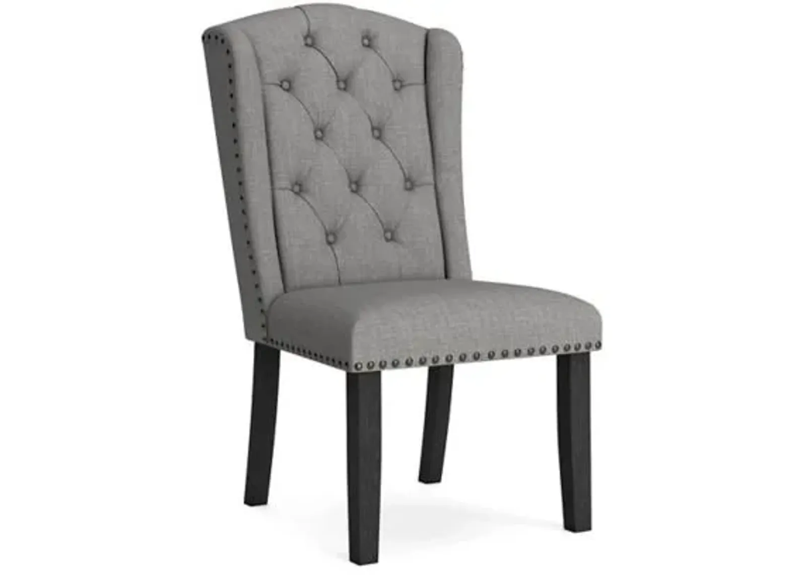 Signature Design by Ashley® Jeanette Dark Brown/Gray Dining Chair