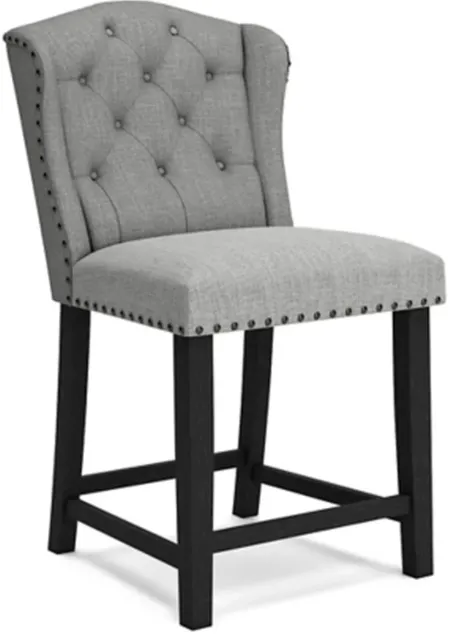Signature Design by Ashley® Jeanette Gray Counter Height Bar Stool