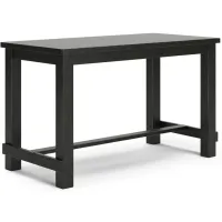 Signature Design by Ashley® Jeanette Black Counter Height Dining Table