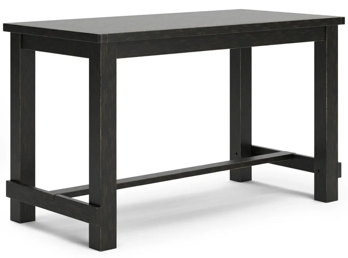 Signature Design by Ashley® Jeanette Black Counter Height Dining Table