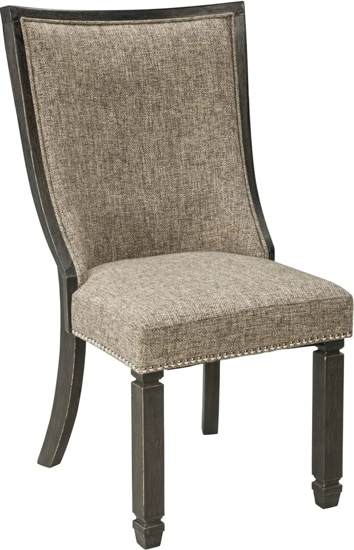 Signature Design by Ashley® Realyn Chipped White Dining Upholstered Side Chairs - Set of 2