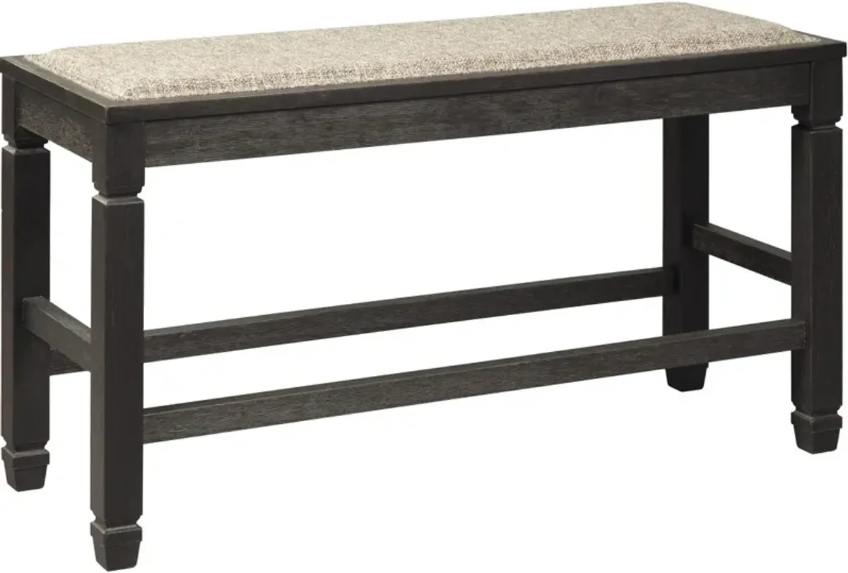 Signature Design by Ashley® Tyler Creek Antique Black Counter Height Dining Bench