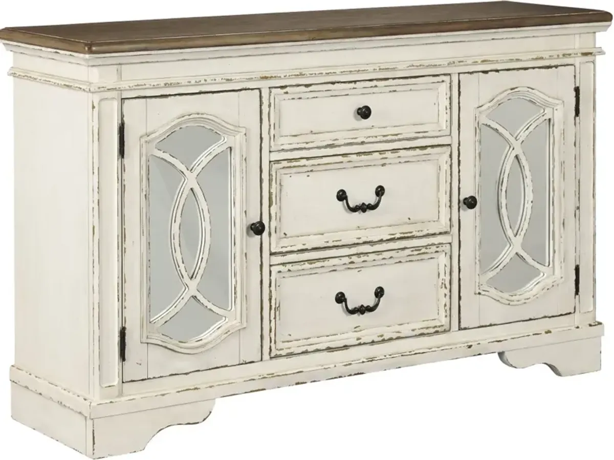 Signature Design by Ashley® Realyn Chipped White Dining Server