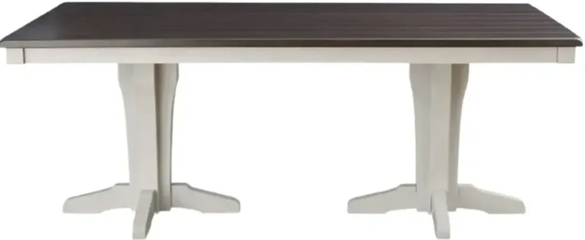 Signature Design by Ashley® Darborn Brown Dining Table with Gray Base