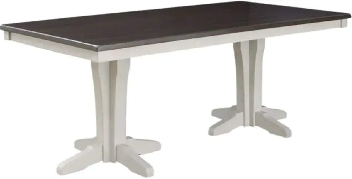 Signature Design by Ashley® Darborn Brown Dining Table with Gray Base