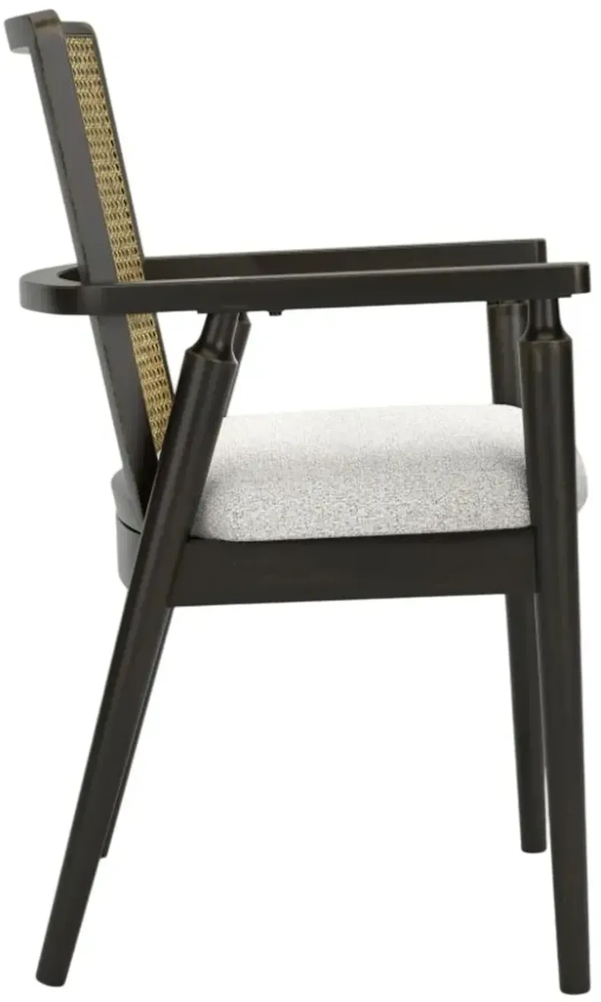 Signature Design by Ashley® Galliden Black Upholstered Dining Arm Chair