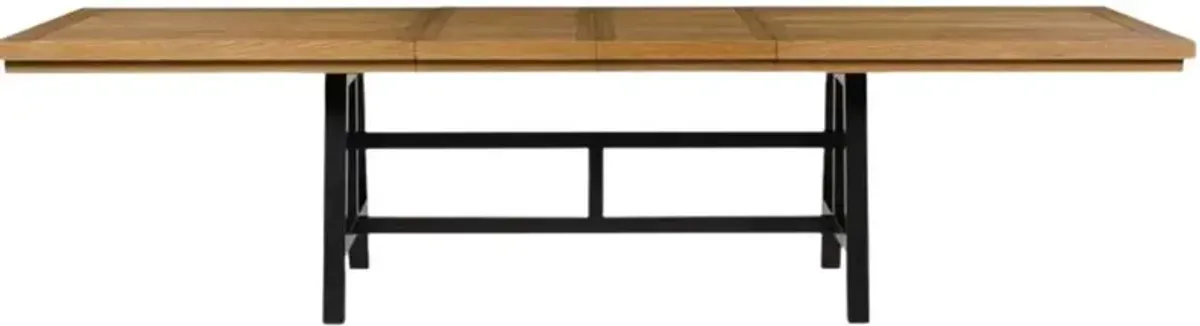Signature Design by Ashley® Galliden Brown Dining Table with Black Base