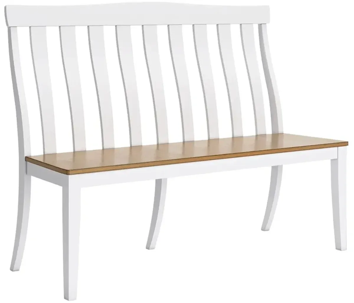 Signature Design by Ashley® Ashbryn Natural/White Dining Bench