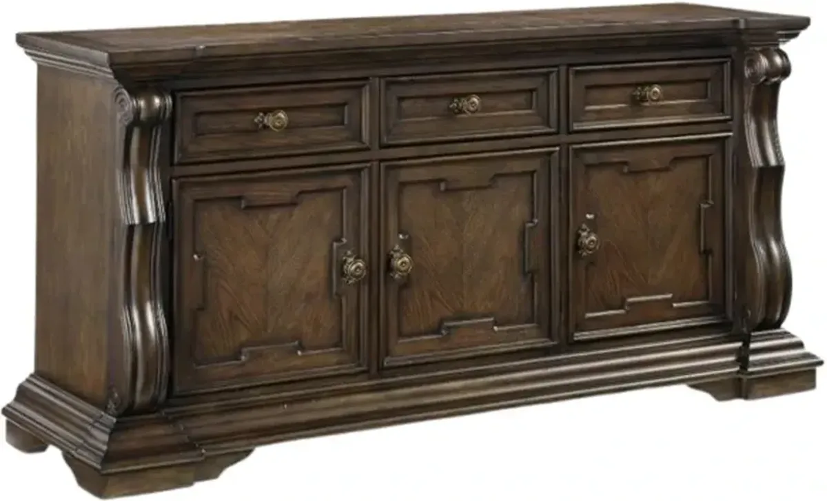 Signature Design by Ashley® Maylee Dark Brown Dining Buffet