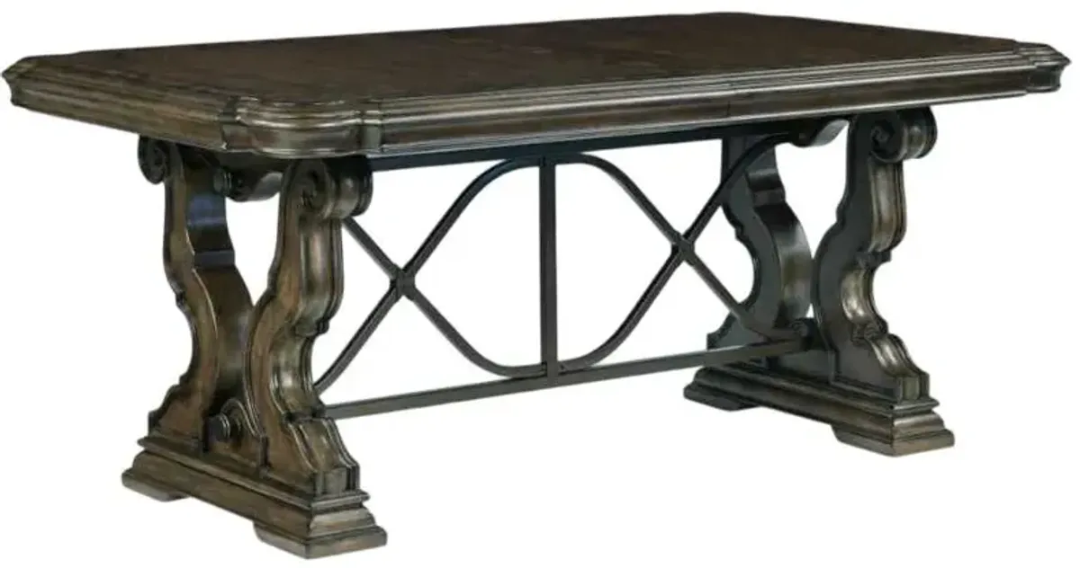 Signature Design by Ashley® Maylee Dark Brown Dining Table