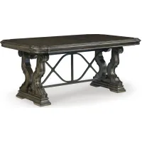 Signature Design by Ashley® Maylee Dark Brown Dining Table