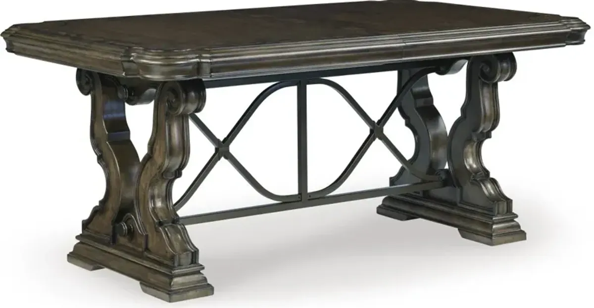 Signature Design by Ashley® Maylee Dark Brown Dining Table