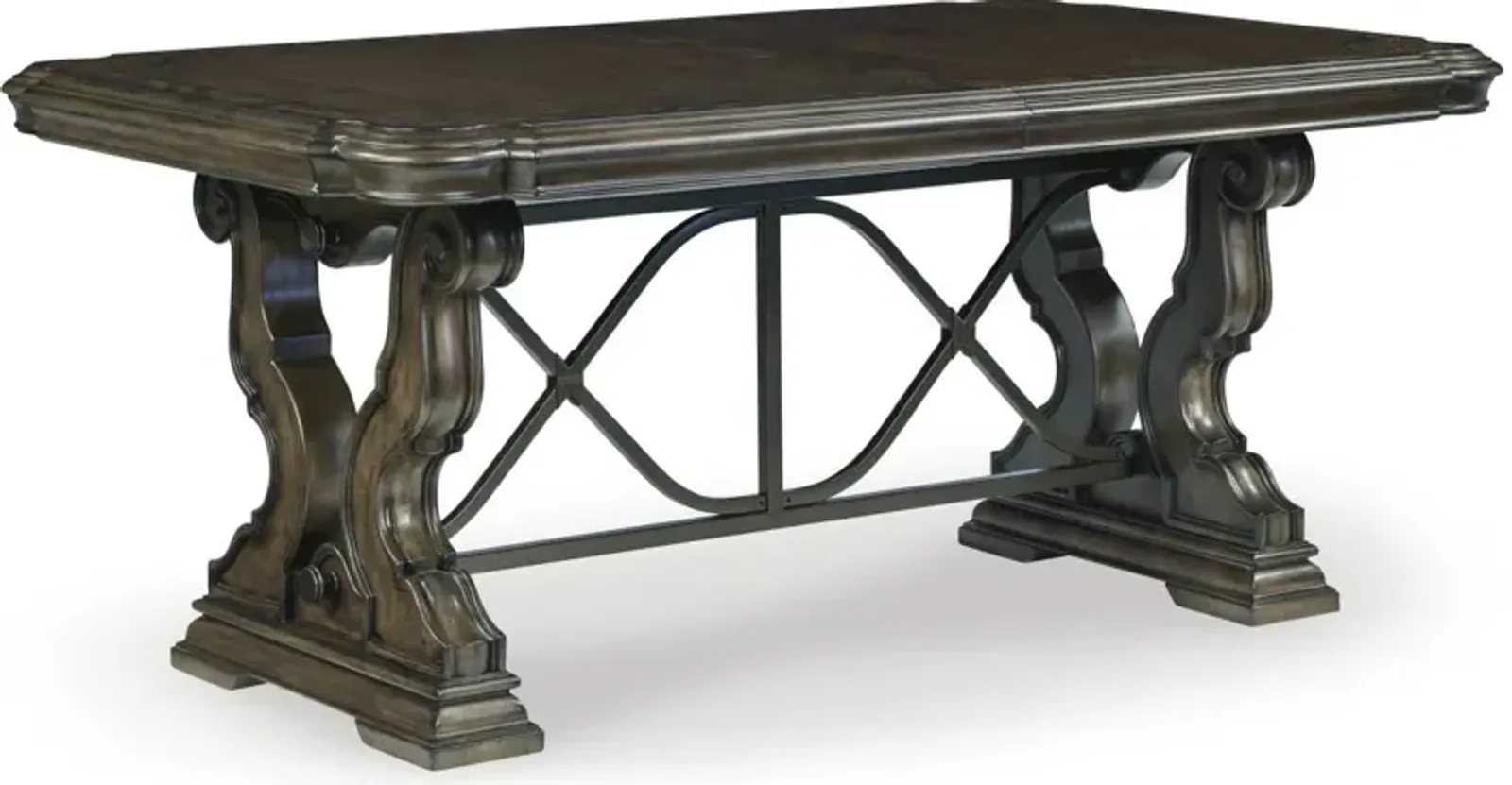 Signature Design by Ashley® Maylee Dark Brown Dining Table