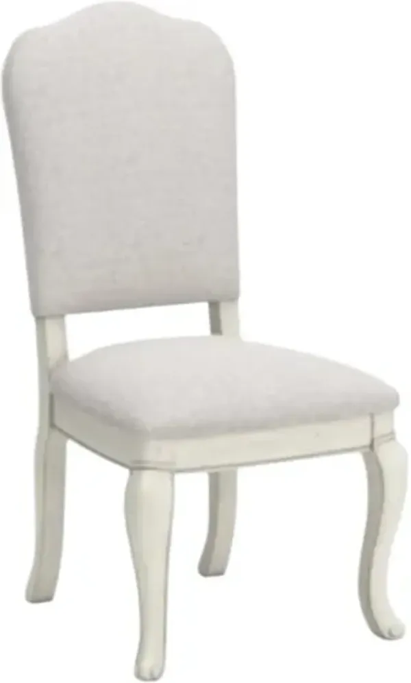 Signature Design by Ashley® Arlendyne Antique White Upholstered Dining Chair