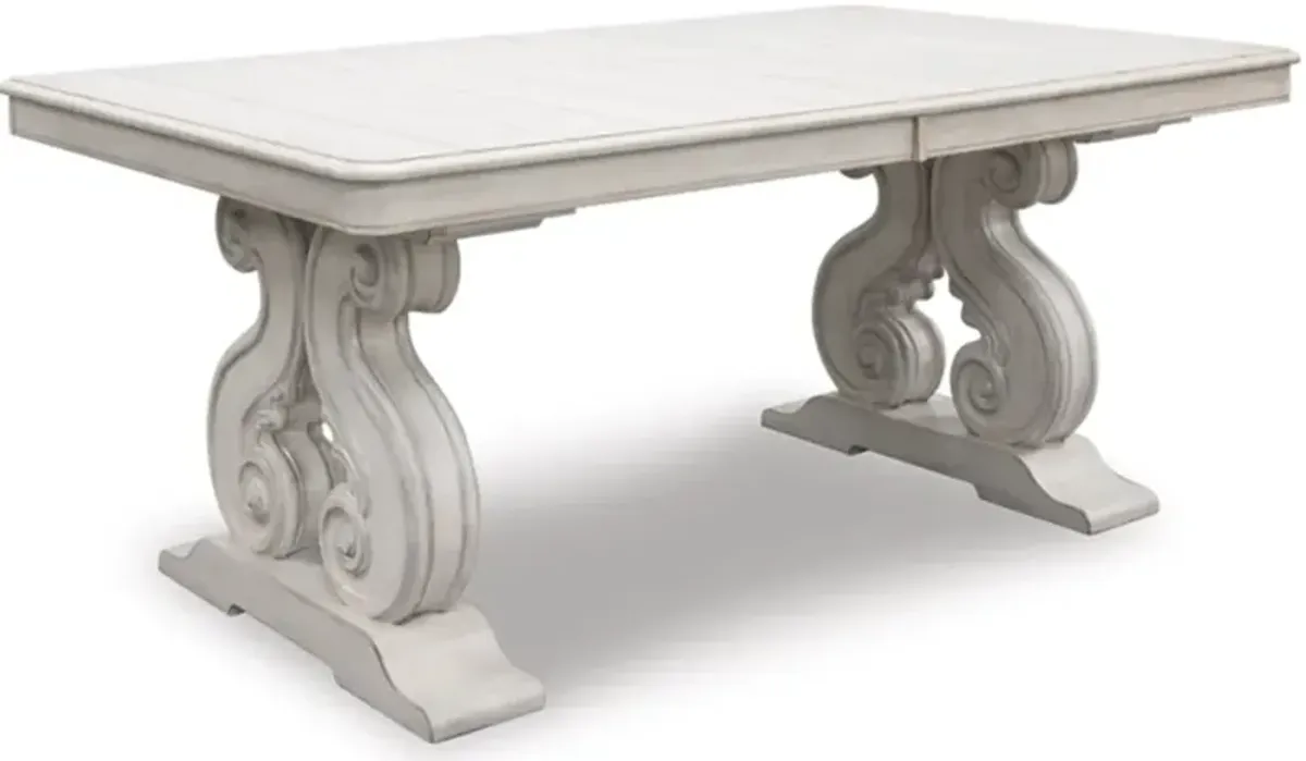 Signature Design by Ashley® Arlendyne Antique White Extension Dining Table
