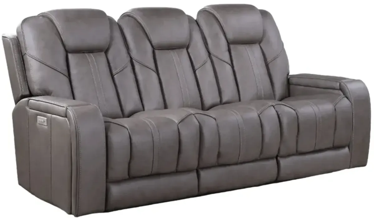 Steve Silver Co. Daniel 3-Piece Mossy Gray Triple Power Reclining Living Room Set