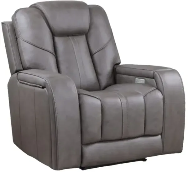 Steve Silver Co. Daniel Mossy Gray Triple Power Theater Recliner