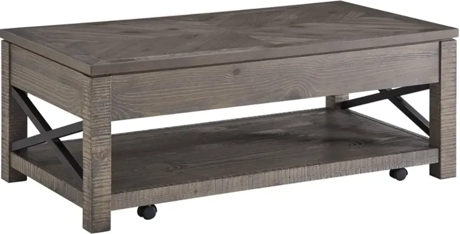 Steve Silver Co. Dexter Driftwood Lift Top Cocktail Table