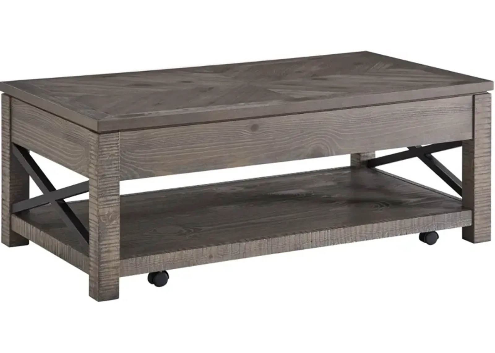 Steve Silver Co. Dexter Driftwood Lift Top Cocktail Table