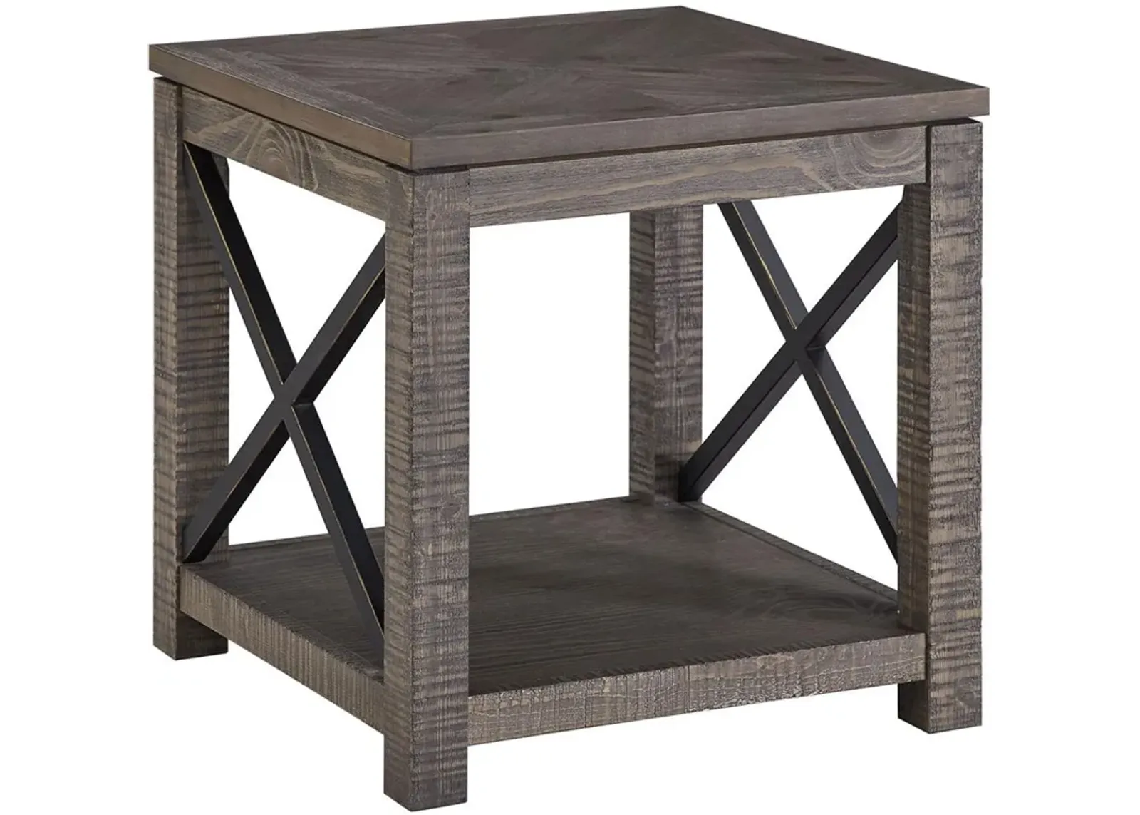 Steve Silver Co. Dexter Driftwood Square End Table