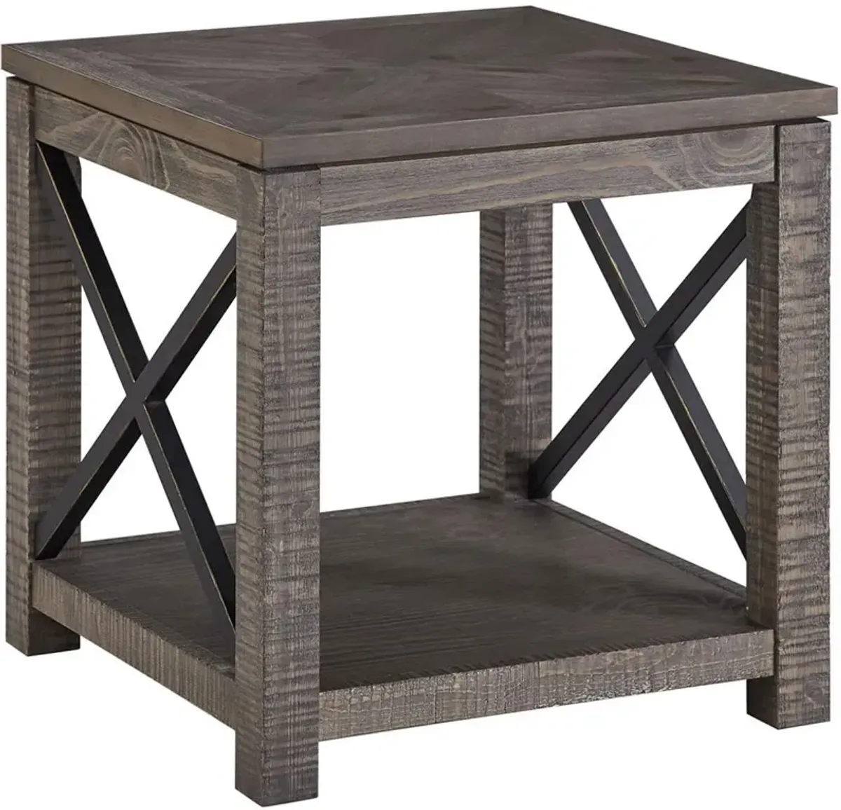 Steve Silver Co. Dexter Driftwood Square End Table