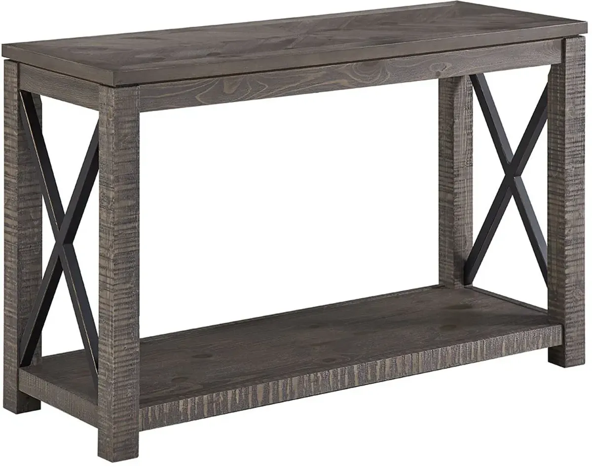 Steve Silver Co. Dexter Driftwood Sofa Table