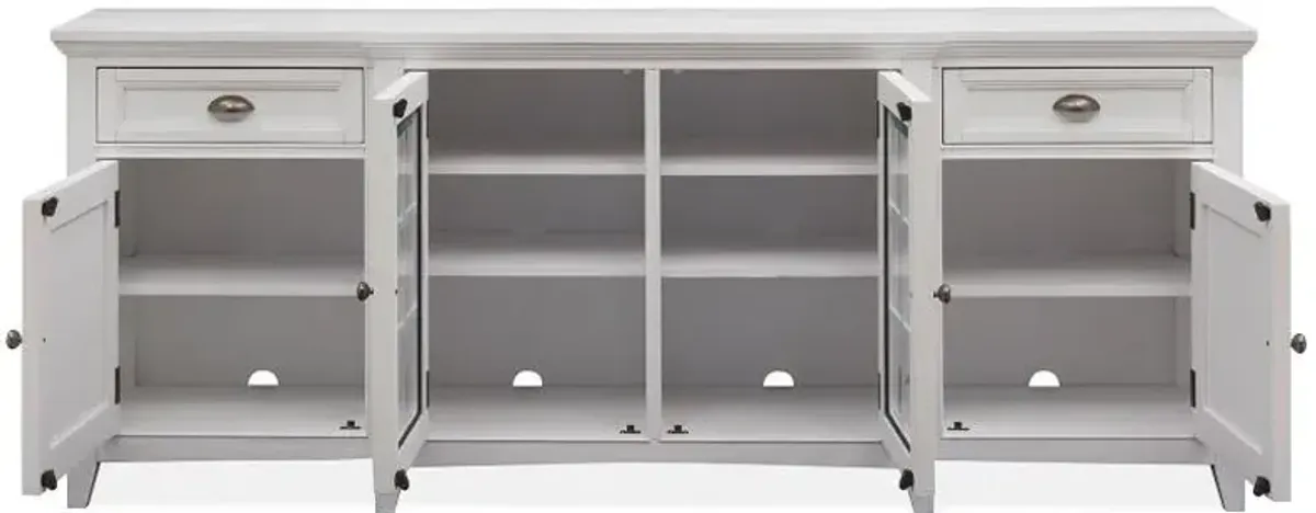 Magnussen Home® Heron Cove Chalk White 80" Console