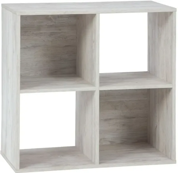 Signature Design by Ashley® Paxberry Whitewash Four Cube Organizer