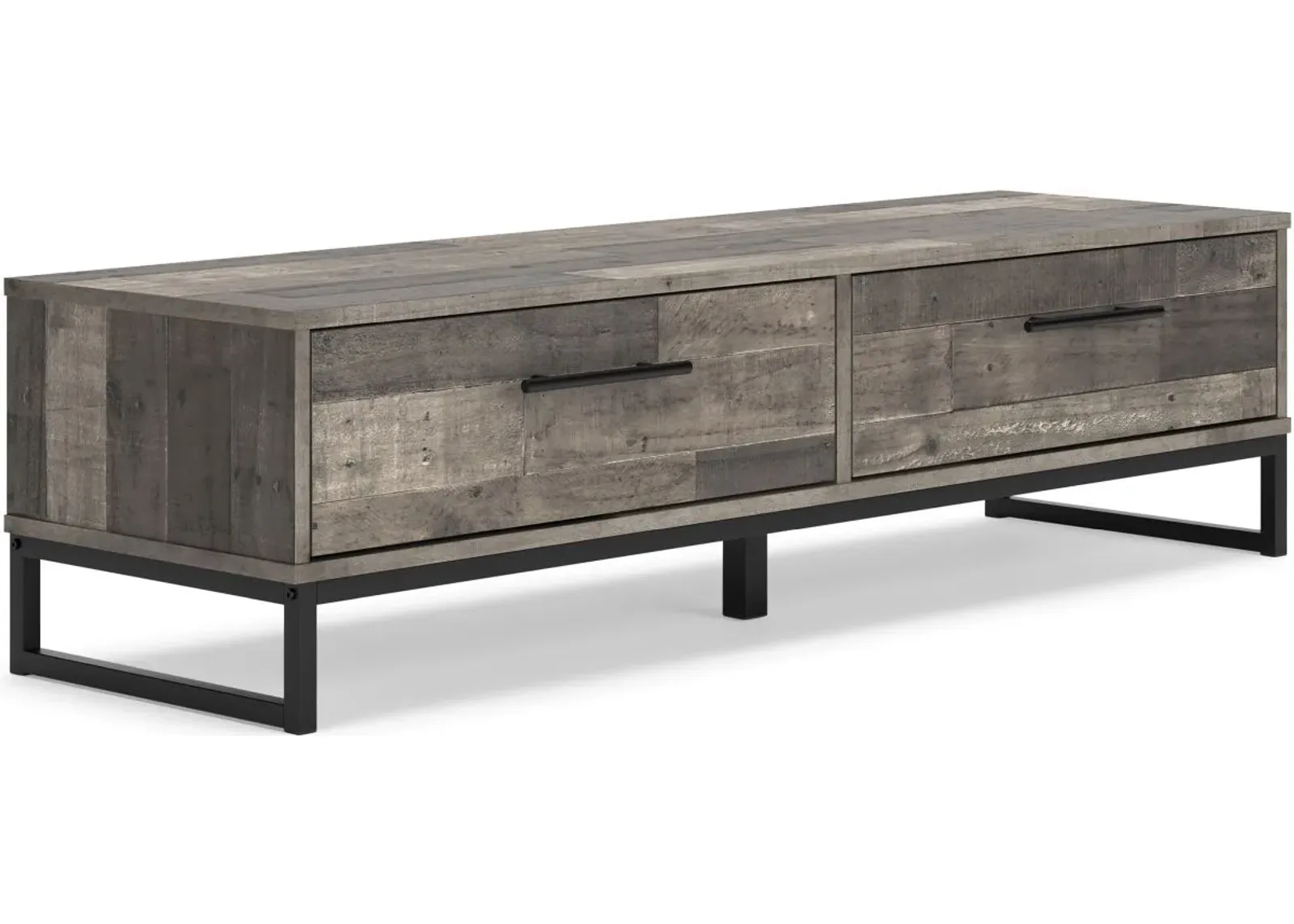 Signature Design by Ashley® Neilsville Multi Gray Storage Bench