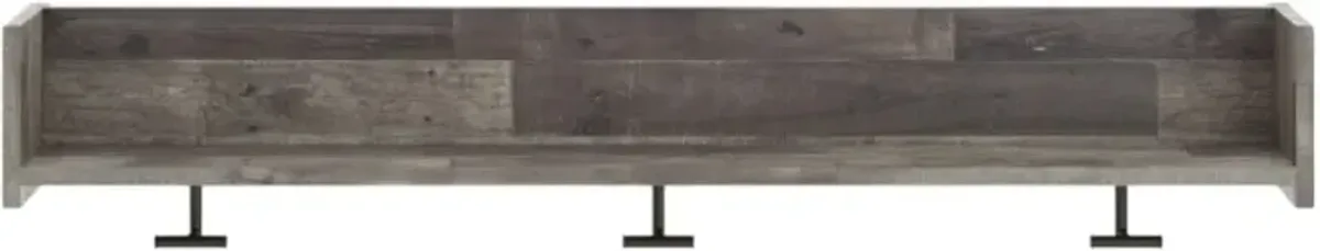 Signature Design by Ashley® Neilsville Multi Gray Wall Mounted Coat Rack with Shelf