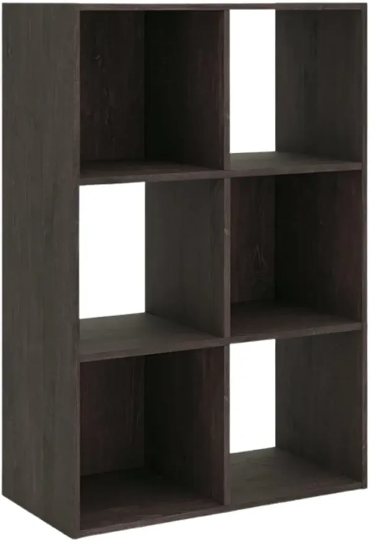 Signature Design by Ashley® Piperton Dark Charcoal Six Cube Organizer