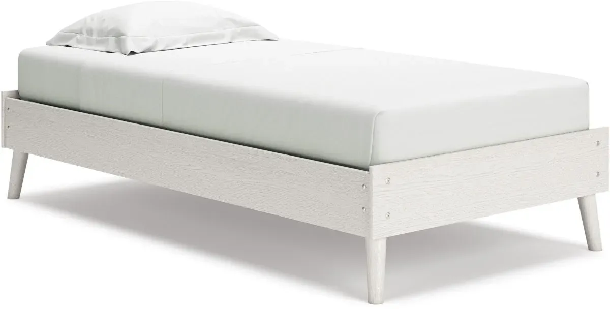 Signature Design by Ashley® Aprilyn White Twin Platform Bed