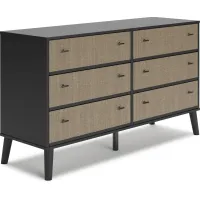 Signature Design by Ashley® Charlang Beige/Black Chest of Drawers