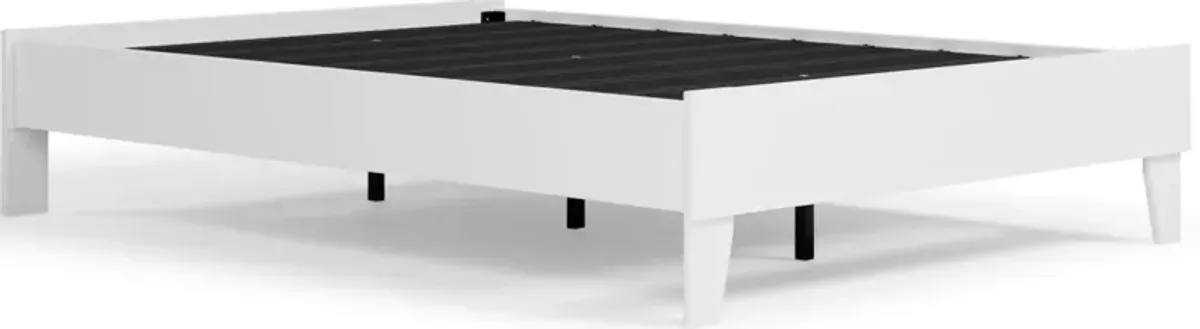 Signature Design by Ashley® Piperton White Full Platform Bed