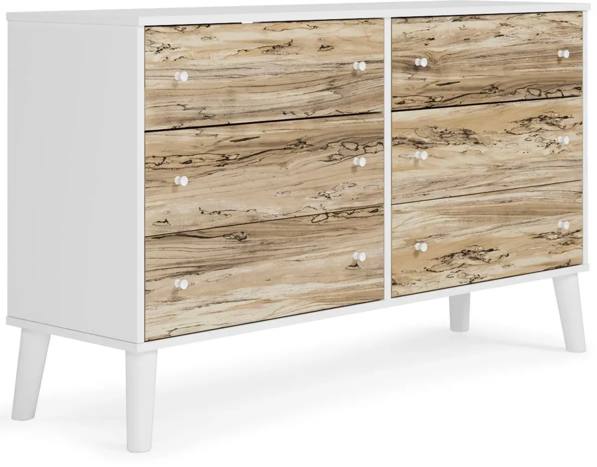 Signature Design by Ashley® Piperton Brown/White Dresser