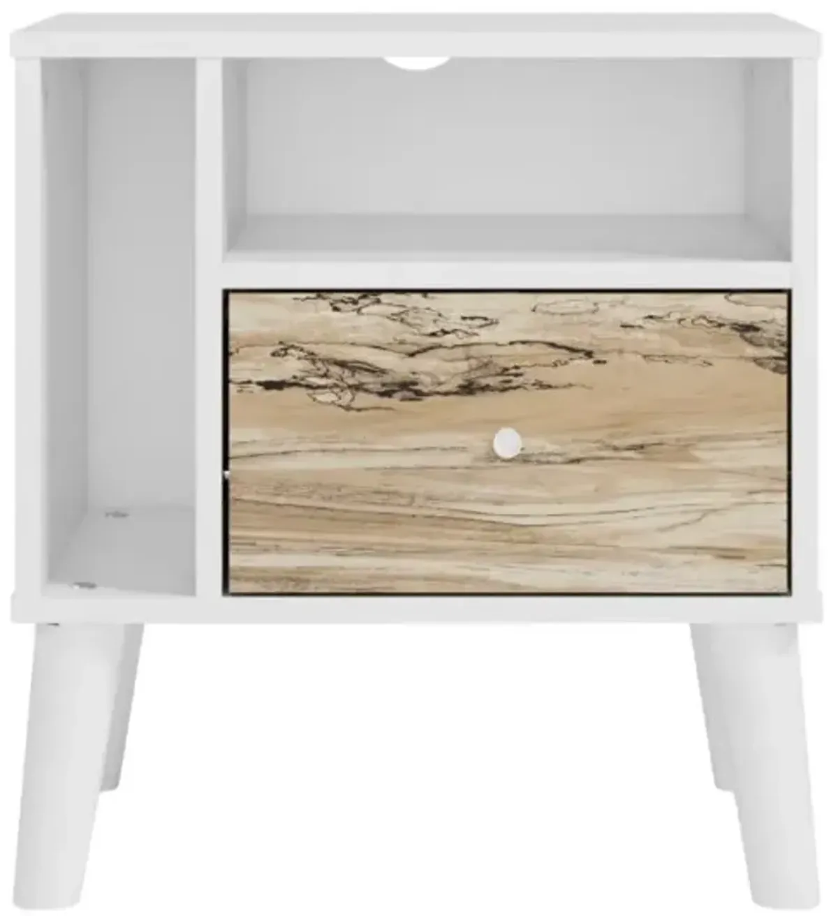 Signature Design by Ashley® Piperton Brown/White Nightstand