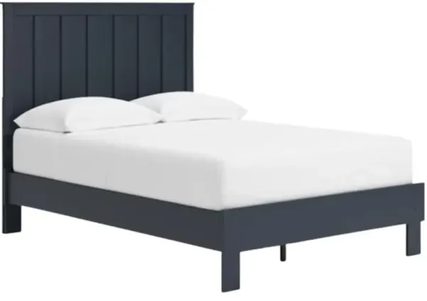 Signature Design by Ashley® Simmenfort Navy Blue Youth Full Platform Bed