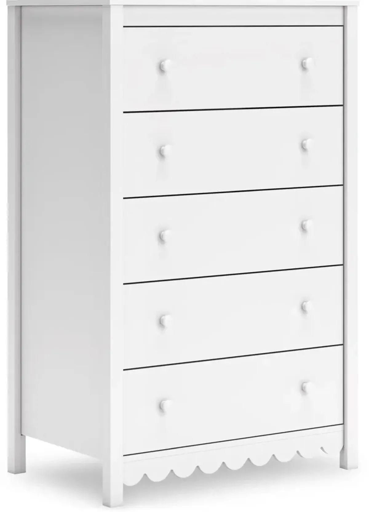 Signature Design by Ashley® Hallityn White Chest of Drawers