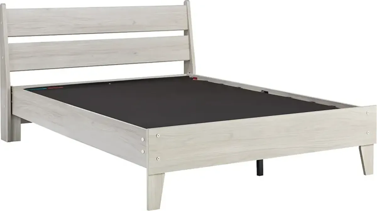 Signature Design by Ashley® Socalle Natural Twin Platform Bed