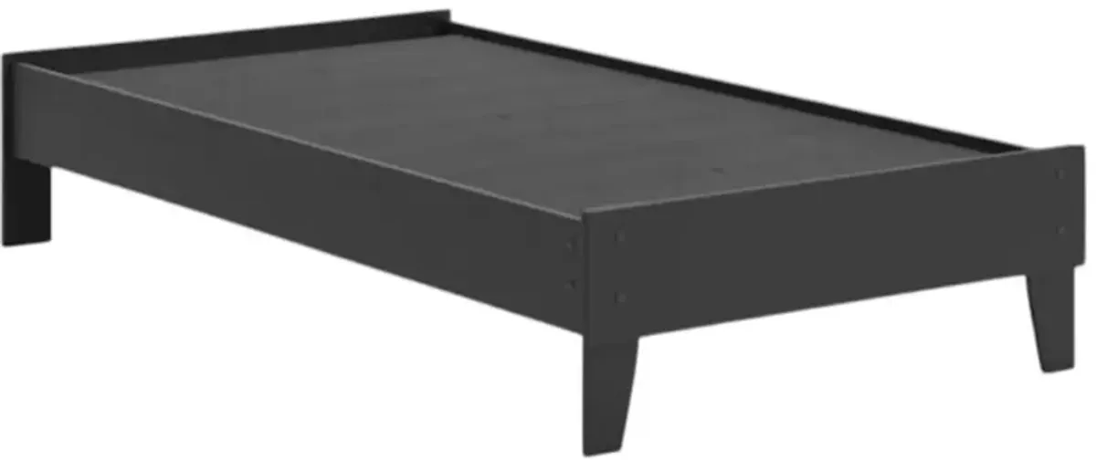 Signature Design by Ashley® Socalle Matte Black Youth Twin Platform Bed