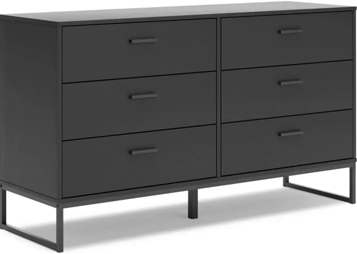 Signature Design by Ashley® Socalle Black Dresser